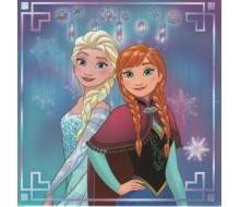 Carte de voeux Frozen - Anna & Elsa